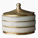 Brass Ridged Box