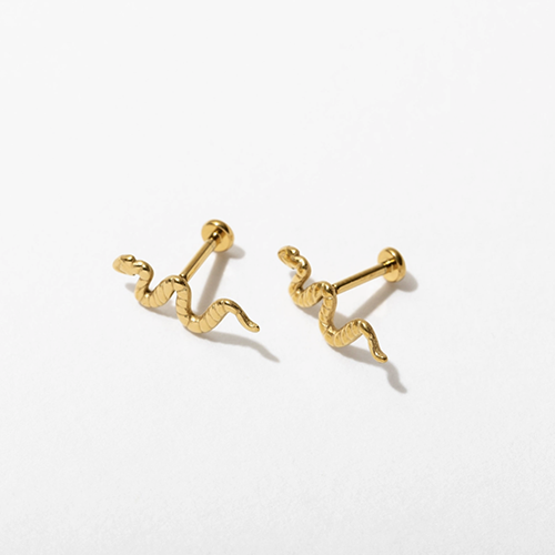 Larissa Loden Snake Studs
