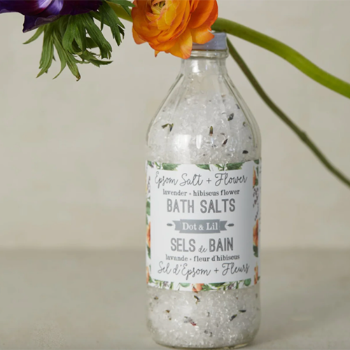 Dot & Lil Lavender & Hibiscus Bath Salt