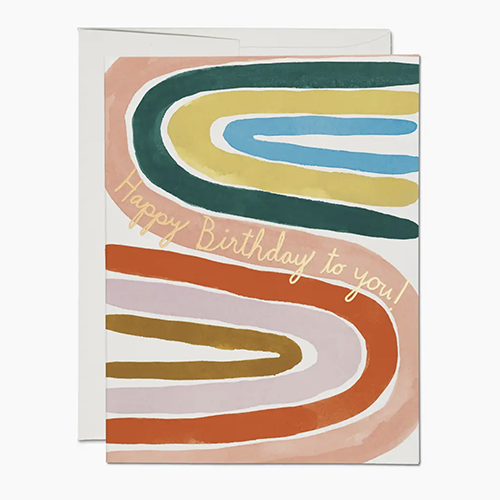 Perfect Rainbow Birthday Card