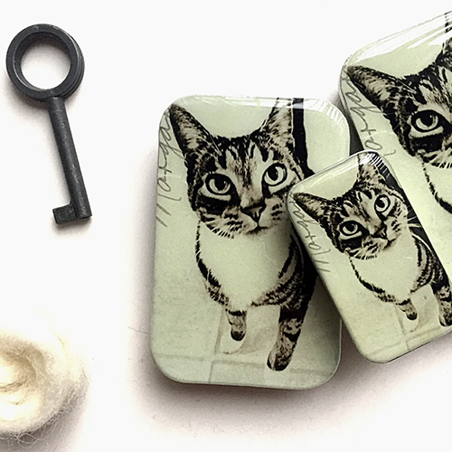 Cat Notions Tin