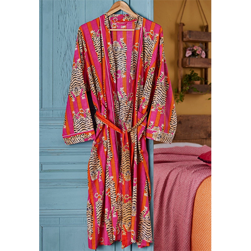 Fuchsia Tiger Kimono
