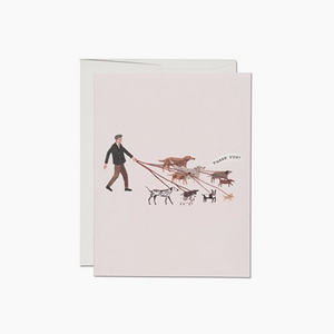 Dog Walker Thank You Card
