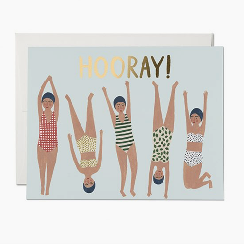 Swimmers Congratulations Card