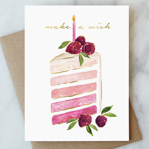Carte de part d'anniversaire