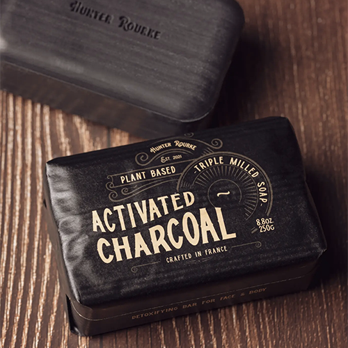 Hunter Rourke Soap Activated Charcoal