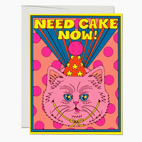 Carte d'anniversaire Need Cake
