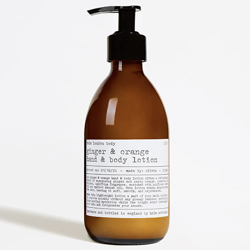 Helm London Ginger & Orange Hand & Body Lotion