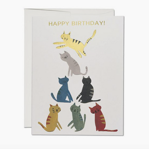 Gold Kitty Card