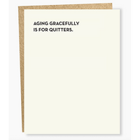Quitters Card