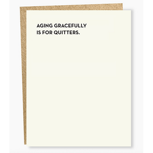 Quitters Card