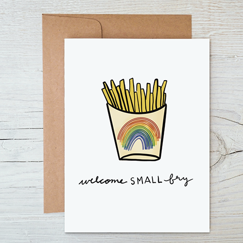 Card - Welcome Small Fry