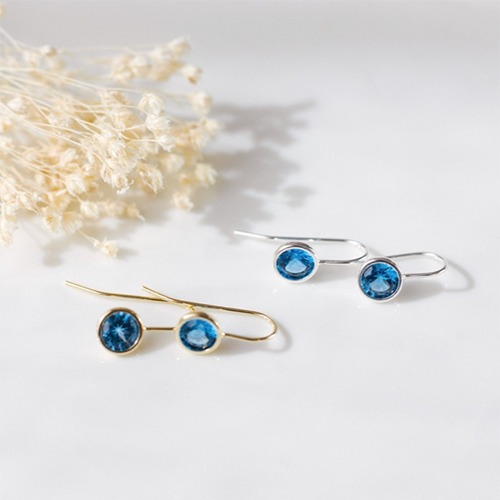Glee Dazzle Earrings Sky