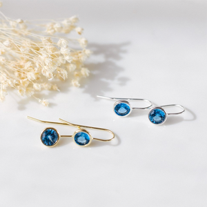 Glee Dazzle Earrings Sky