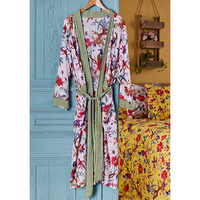 Bird Of Paradise Kimono White