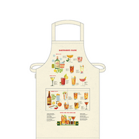 Cavallini Bartender's Guide Apron