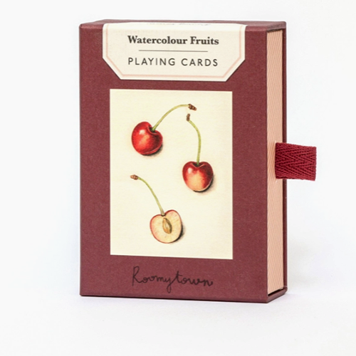 Watercolour Fruits Playing Cards
