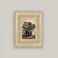 Mauve Floral Art