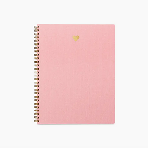 Appointed Heart Notebook Blossom Pink