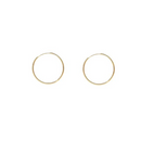 Leah Alexandra Airlight Hoops Gold