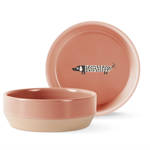 Fringe Studio Pet Bowl George The Dog