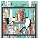 Chats à Paris - un livre de coloriage pour adultes