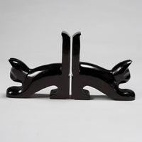 Playful Cat Bookends