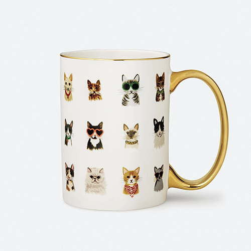 Cool Cats Porcelain Mug