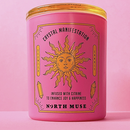Crystal Manifestation Candle