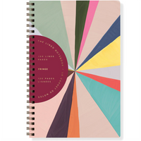 Fringe Studio Slim Spiral Journal Color Wheel