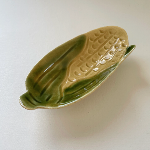 Handmade Ceramic Mini Dish- Corn