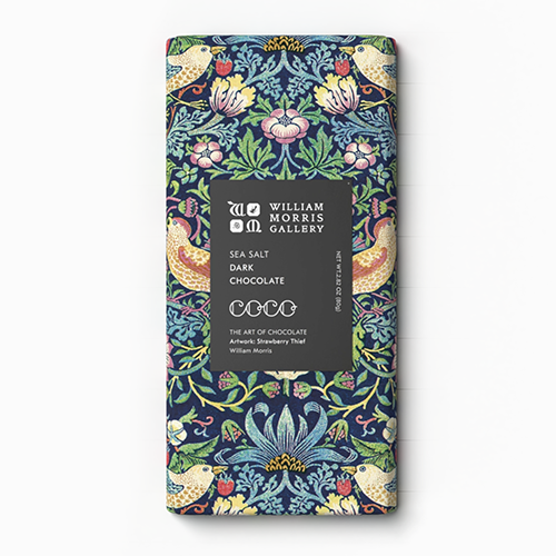 Sea Salt Dark Chocolate William Morris