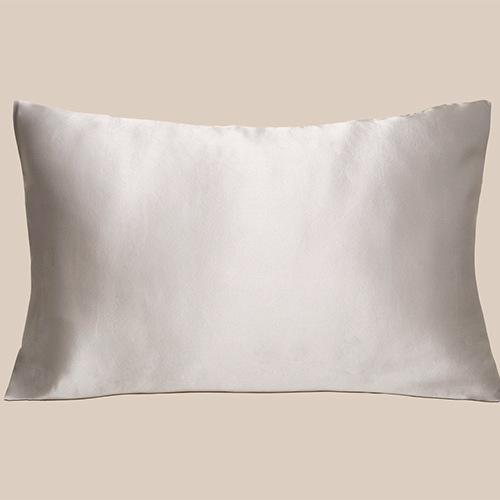 Fog Grey Queen Silk Pillowcase