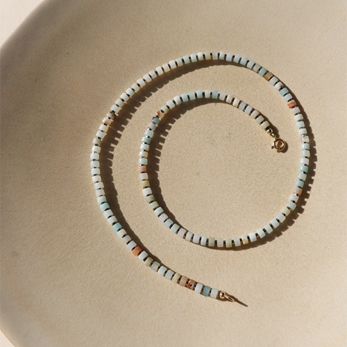 Token Skyline Beaded Necklace