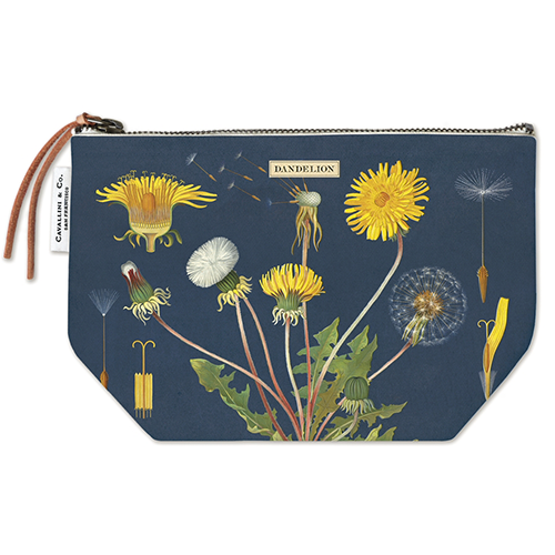 Cavallini Dandelion Vintage Pouch