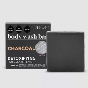 Kitsch Charcoal Detoxifying Body Wash Bar