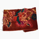 Napoli Velvet Pouch Reddish Flower