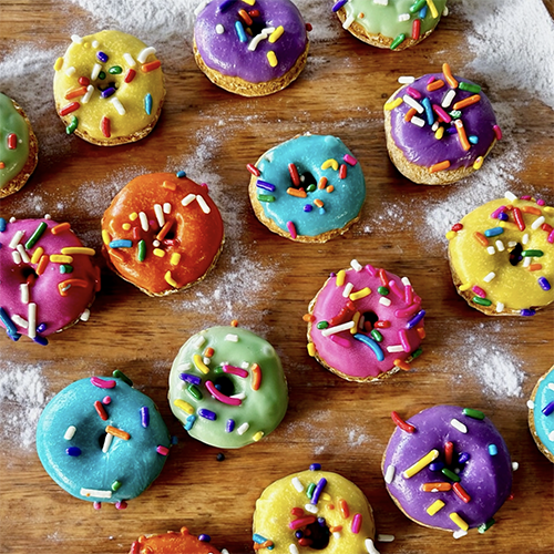 Mini Donut Dog Treats