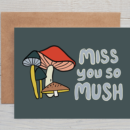 Miss You So Mush Card