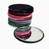 Silk Velvet Pocket Mirror