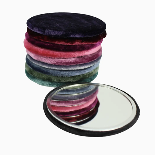 Silk Velvet Pocket Mirror