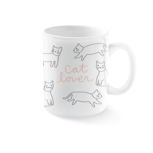 Fringe Studio Cat Lover Mug