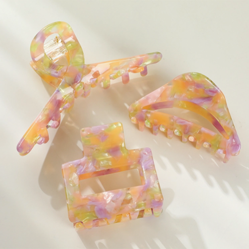 Vintage Wildflower Claw Clips