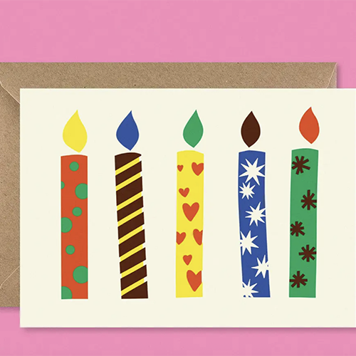 Candles Greeting Card