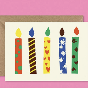 Candles Greeting Card