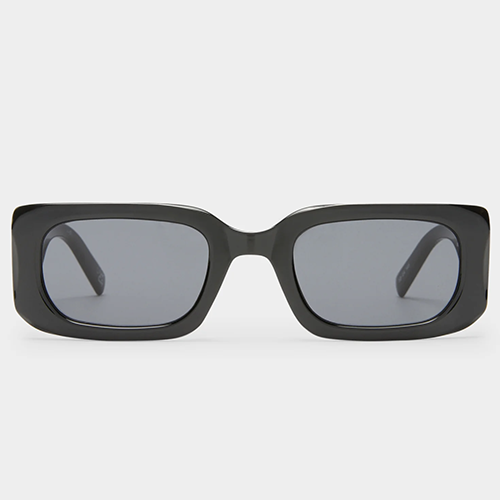 Le Specs Rippled Rebel Black