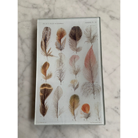 Maison Yiliy Assiette Rectangulaire en Plumes