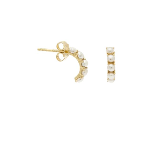 Boucles d'oreilles Kusshi en perles Leah Alexandra