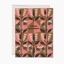 Neapolitan Flowers Birthday Card