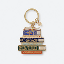 Book Club Enamel Keychain